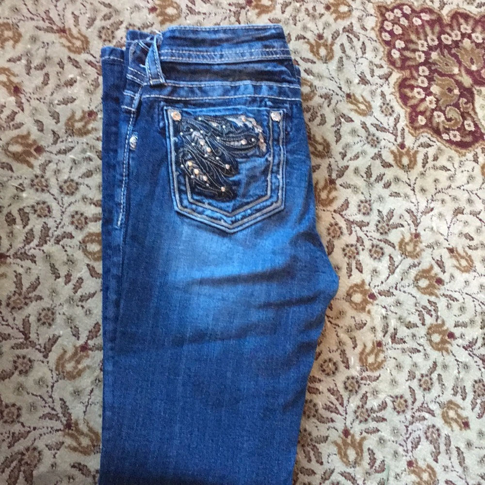 Boot-cut Miss Me Jeans! Size 14 Kids